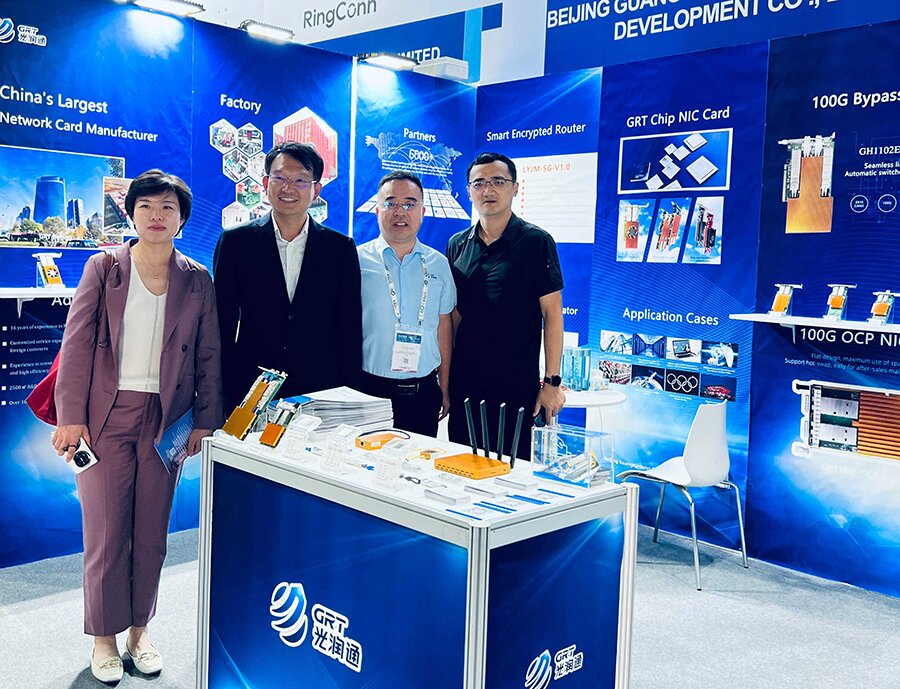 光润通科技GITEX展位 光润通科技GITEX展位