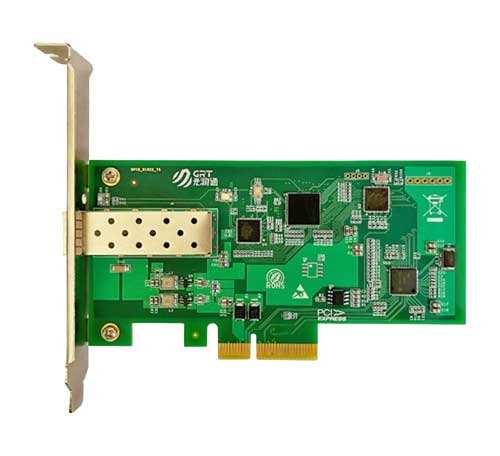 千兆光口智能加密网卡