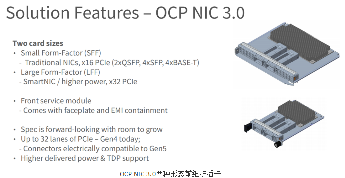即将一统天下的OCP NIC 3.0及其未来(图3)