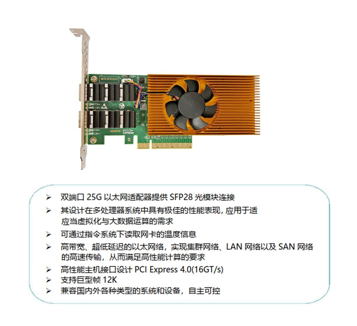 国产25G网卡