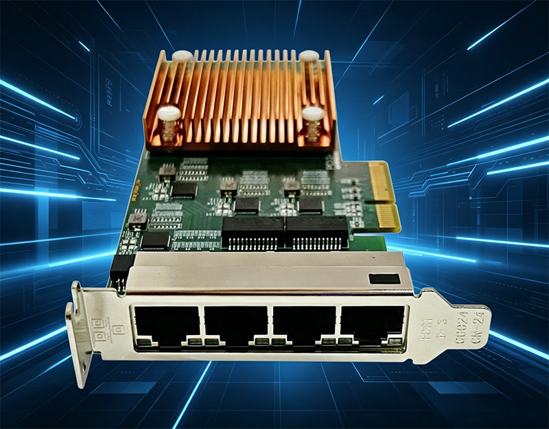 4*1GE网卡怎么选?首选光润通FF-904T-V3.0,国产千兆四电口网卡实力派(图1) 更换图片背景.png