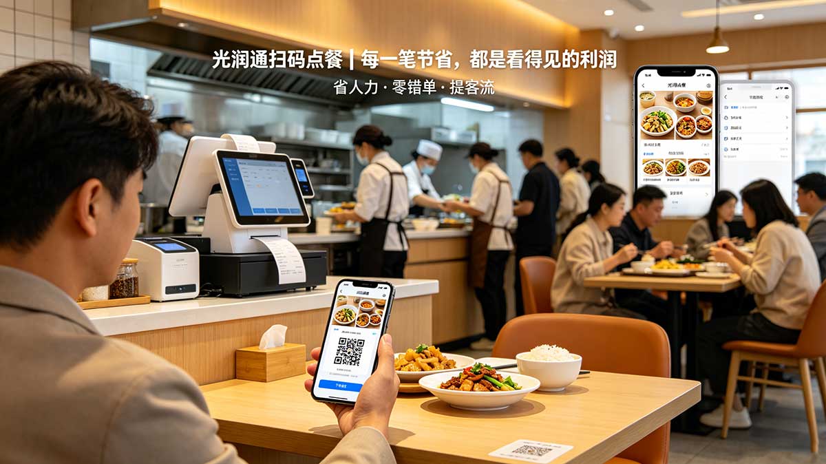 光润通扫码点餐系统 光润通扫码点餐系统