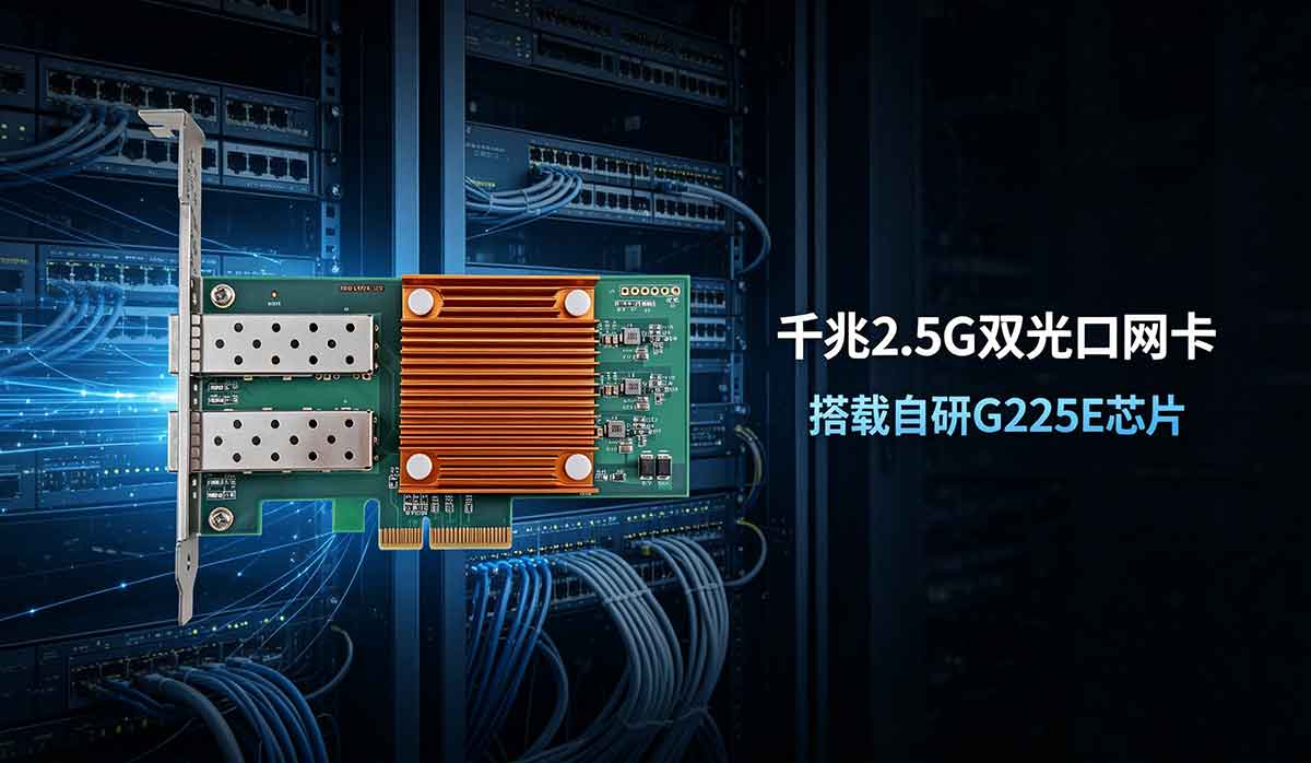 2.5G双光口网卡 2.5G双光口网卡
